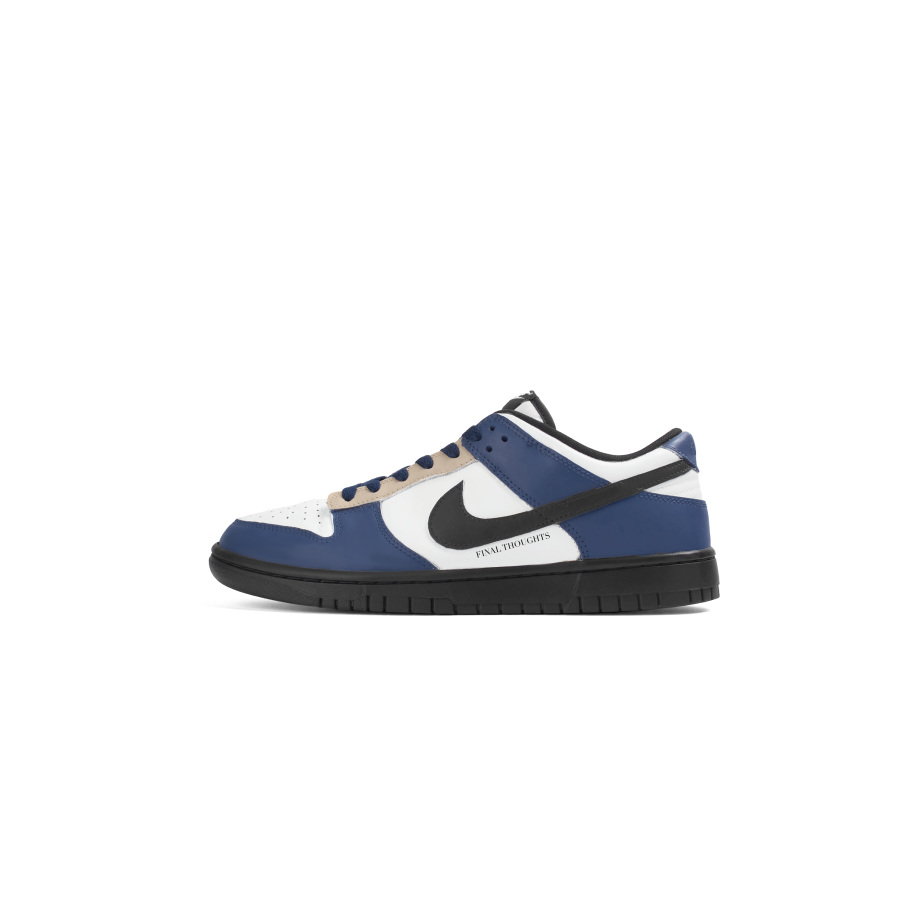 Nike Nike Dunk Camellia Memory Slip Resistant Lightweight Cushioning Low top Kids' Skateboarding Shoes Blue Teenagers