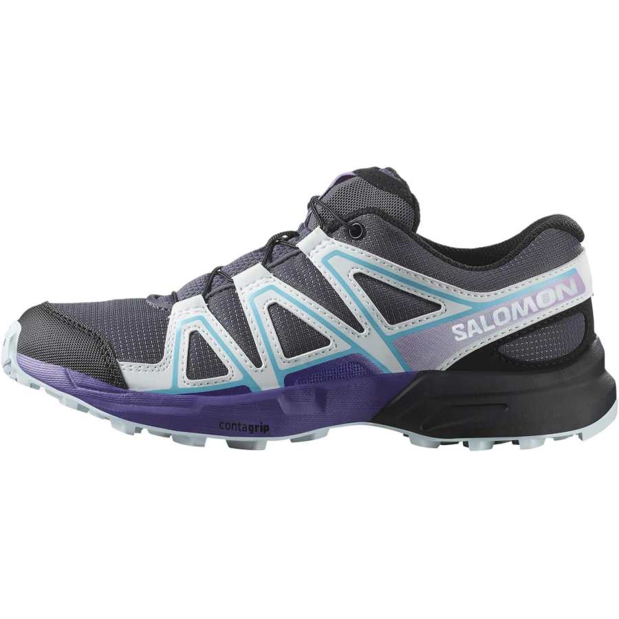 SALOMON Cushioning Abrasion Resistant Cushioning, Wear Resistant Low top Kids' Running Shoes Black Kids'