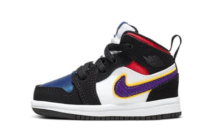 Jordan Jordan 1 Mid SE Black Field Purple TD