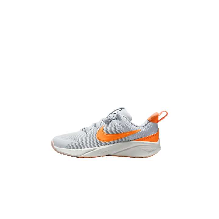 Nike Nike Star Runner 4 Soft And Comfortable Slip Resistant Abrasion Resistant Kids' Running Shoes White Gold
