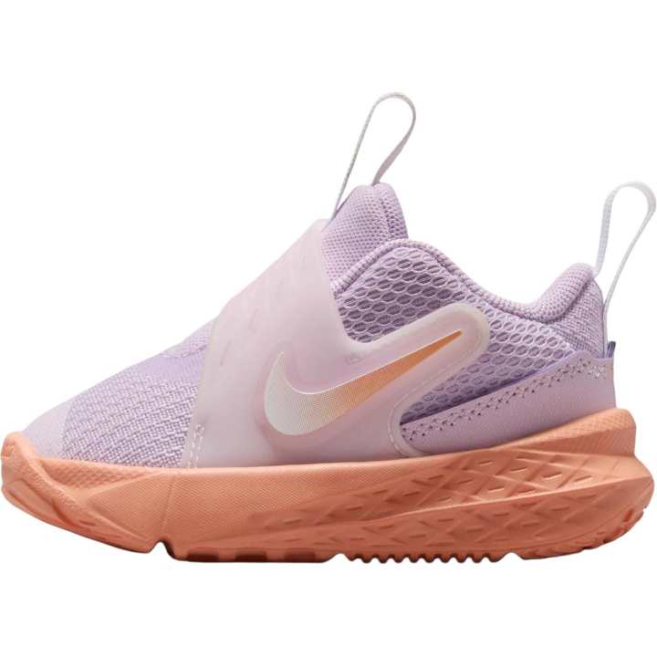 Nike Nike Team Hustle D 12 Slip Resistant Abrasion Resistant Low top Toddler Shoes Purple Infant And Toddler
