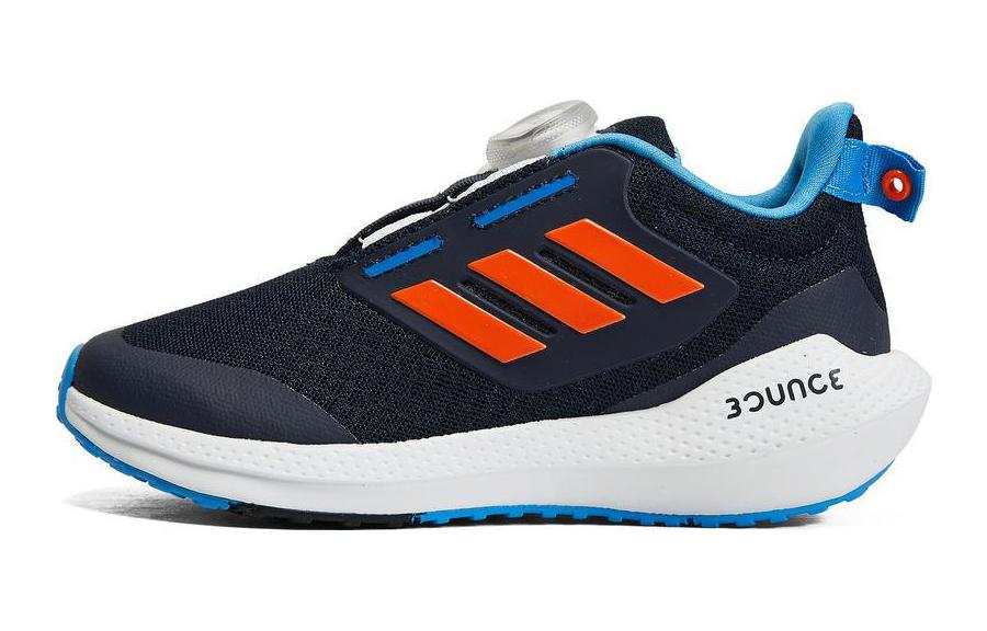 Adidas Adidas Eq21 Run 2.0 Run Boa Bounce Abrasion Resistant And Anti Kick Low top Running Shoes Black Orange Blue Kids'