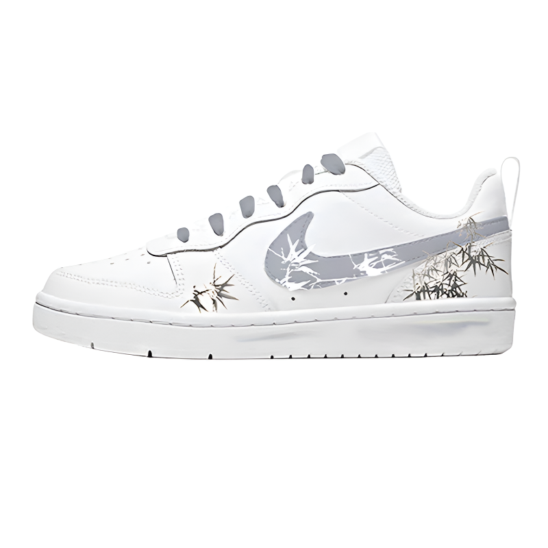 Nike Nike Court Borough Bamboo Shadow Slip Resistant Cushioning Abrasion Resistant Low top Kids' Skateboarding Shoes
