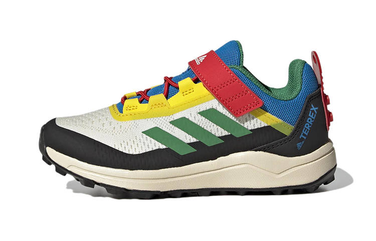 Adidas Adidas Terrex Agravic Flow Abrasion Resistant Abrasion Resistant Low top Kids' Running Shoes Black White Yellow Kids'