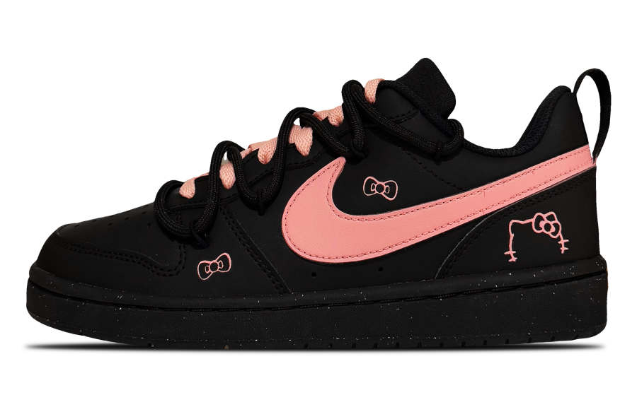 Nike Nike Court Borough Low top Kids' Skateboarding Shoes Black Kids'