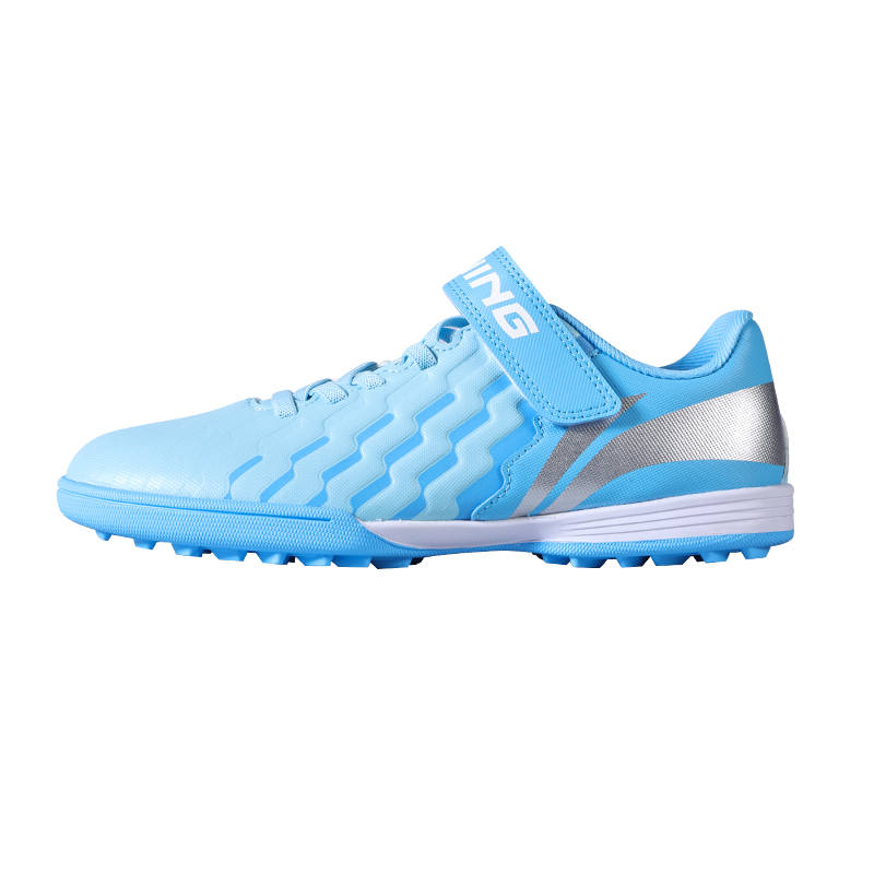 Li-Ning YOUNG Li Ning YOUNG Low top Kids' Soccer Shoes Xinjiang Blue Kids'