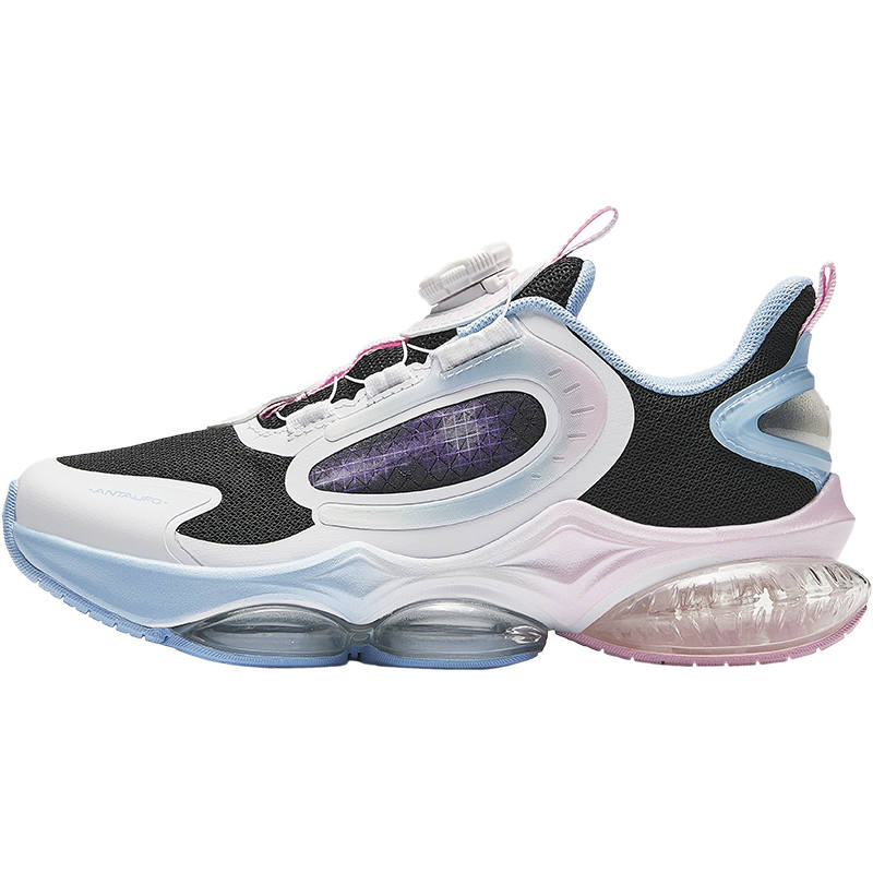 Antakids UFO6.0 Low top Running Shoes Black White Blue Teenagers