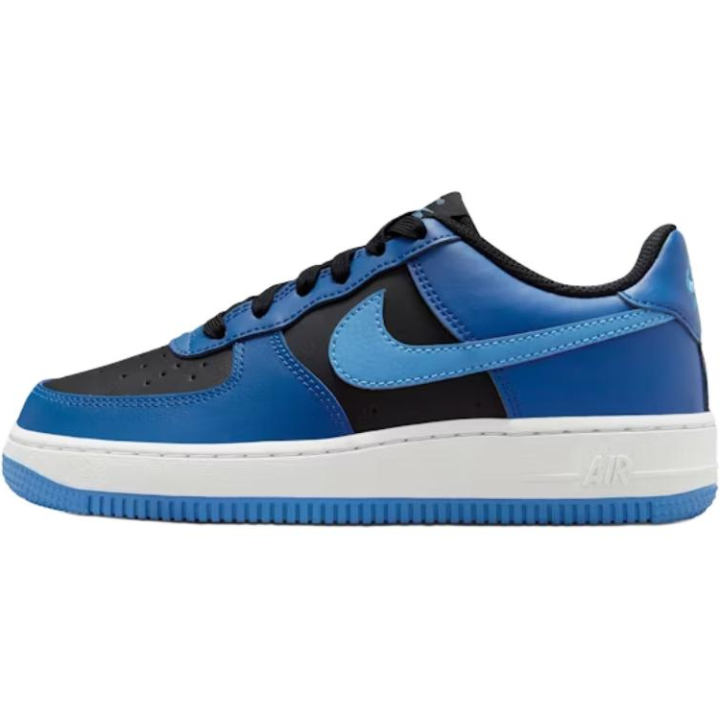 Nike Nike Air Force 1 Low top Skateboard Shoes Blue Black Unisex