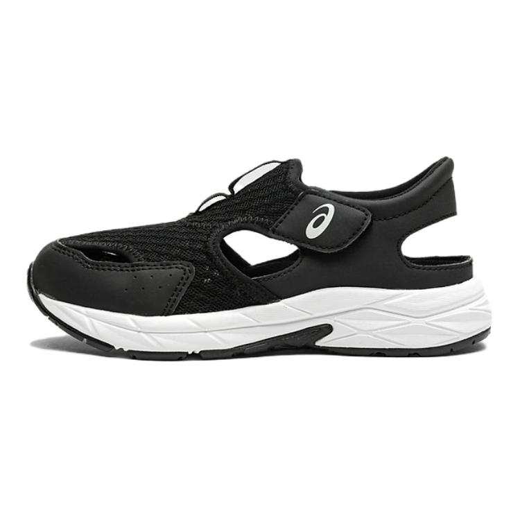 ASICS RUNNING KIDS CONTEND Children's Sandals Black White Kids'
