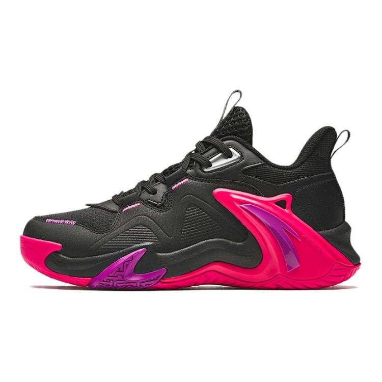 Antakids Low top Basketball Shoes Black Teenagers