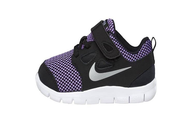 Nike Nike Slip Resistant Cushioning Abrasion Resistant Low top Toddler Shoes Black Purple Infant And Toddler