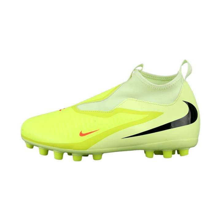 Nike Nike Phantom 6 Mid top Soccer Shoes Grass Green Red Unisex