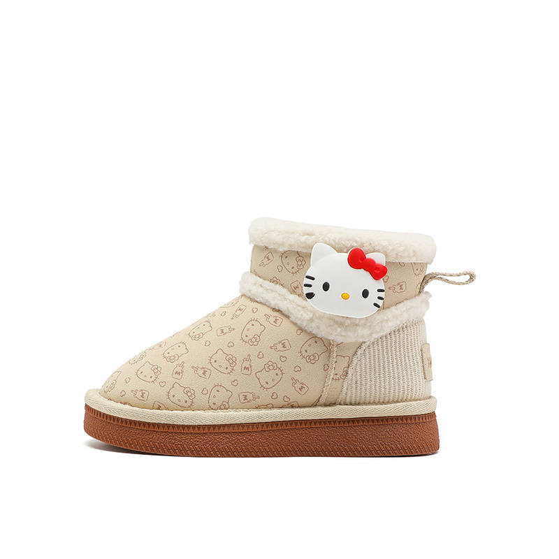 Sanrio Hello Kitty Hello Kitty Abrasion Resistant Lightweight Cushioning Thermal Balance Kids' Snow Boots Kids'