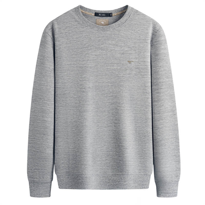 SEPTWOLVES SEPTWOLVES Sweatshirts Men's 003 Medium Gray Crew Neck Moderate