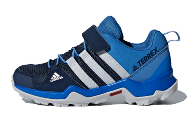 Adidas Adidas Terrex Ax2r Cf K Slip Resistant, Abrasion Resistant, Breathable Low top Kids' Outdoor Shoes Blue Kids'