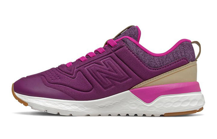 New Balance New Balance 515 Sport Comfortable Cushioning Abrasion Resistant Breathable Low top Kids Lifestyle Shoes Dogwood Purple
