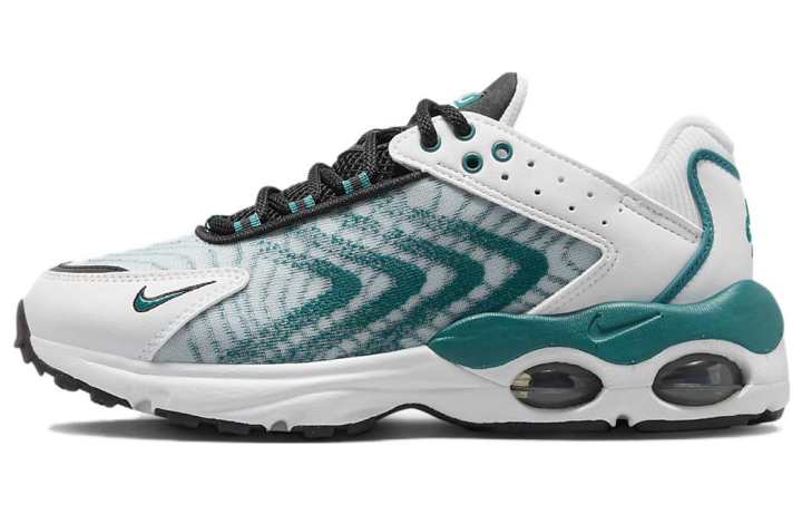 Nike Nike Air Max TW Cushioning Abrasion Resistant Low top Casual Shoes Green White Unisex