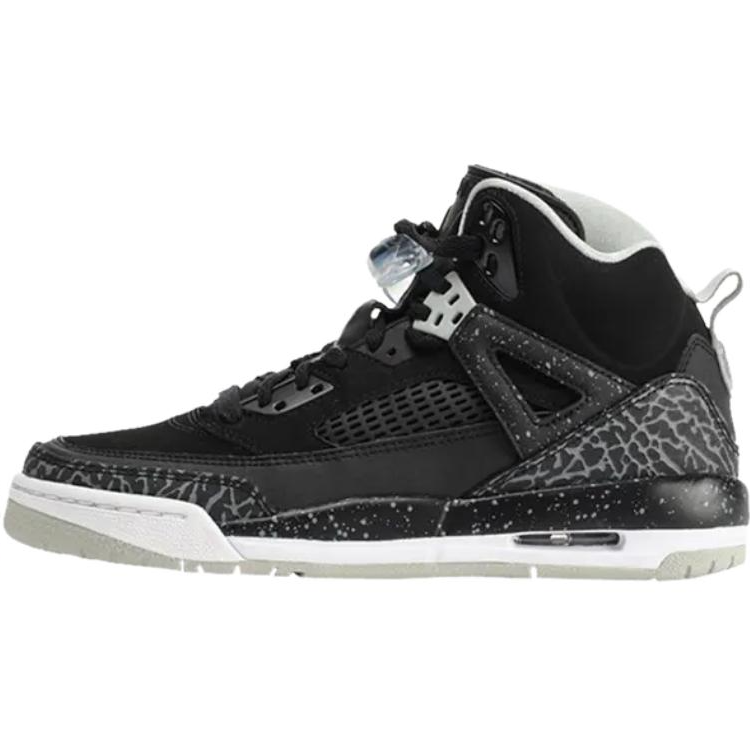 Jordan Jordan Spizike Slip Resistant Abrasion Resistant High top Children's Basketball Shoes Black Kids'