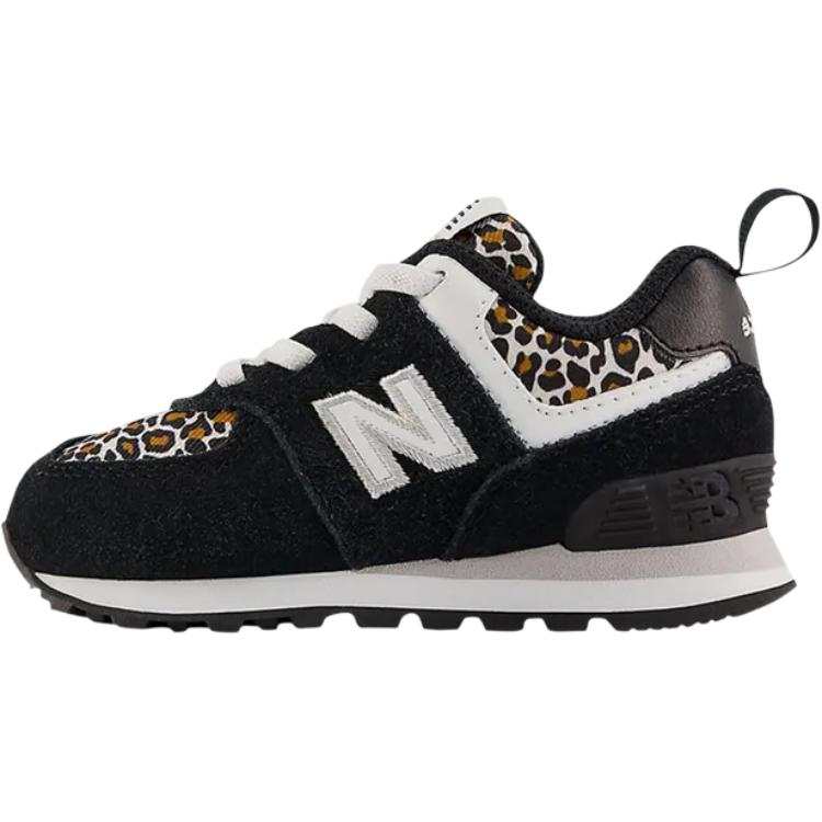 New Balance New Balance NB 574 Low top Toddler Shoes Black White Infant And Toddler