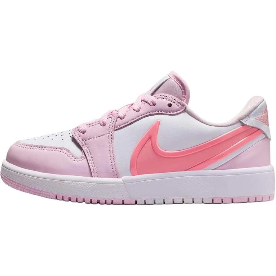 Jordan Jordan Air Jordan 1 Low top Skateboard Shoes Pink Unisex