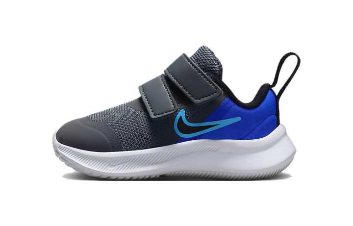 Nike Nike Star Runner 3 TD 'Iron Grey Blue Lightning'