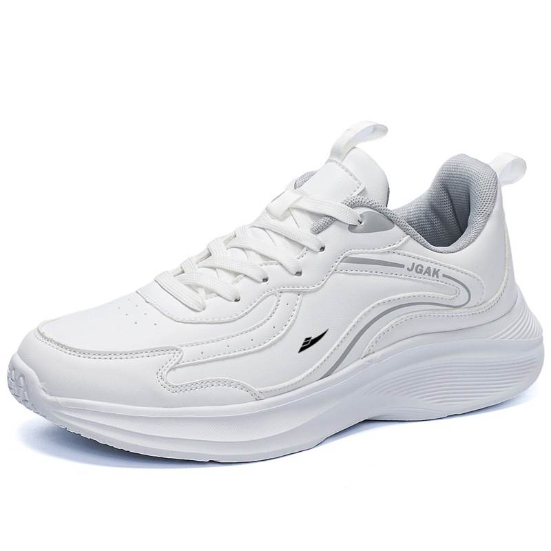 KUDING Slip Resistant, Abrasion Resistant, Breathable Casual Shoes Men's