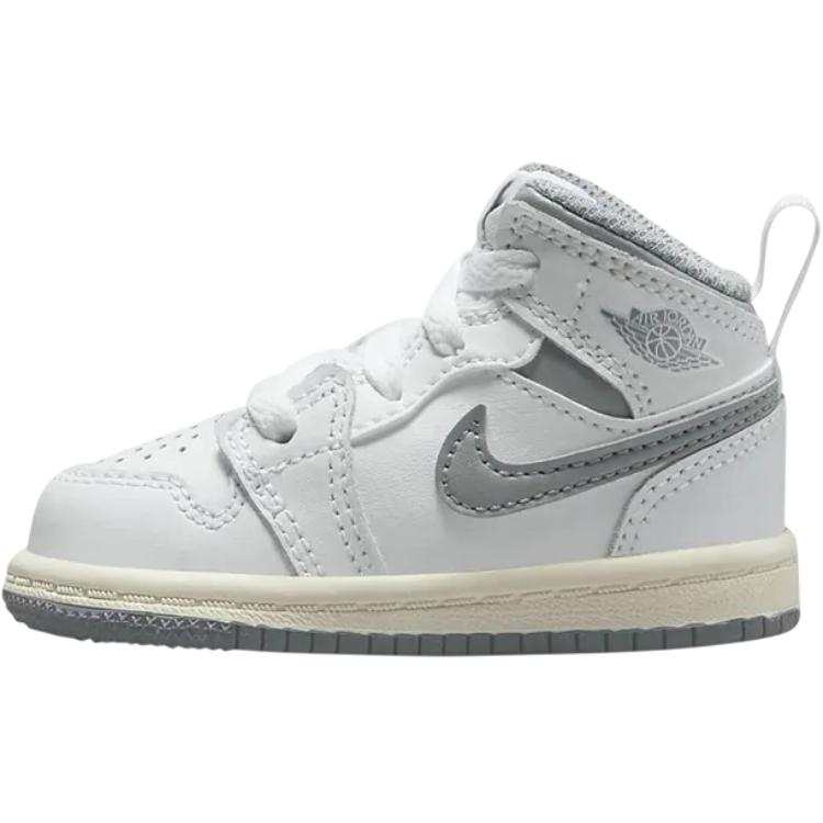 Jordan Jordan Air Jordan 1 Mid top Toddler Shoes White Infant And Toddler