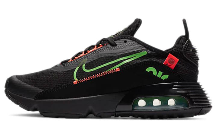 Nike Nike Air Max 2090 Black Green Strike Crimson GS