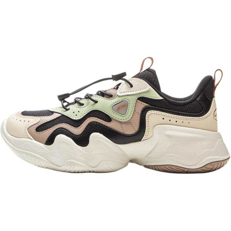 Li-Ning YOUNG Li Ning YOUNG Sports Life Collection Low top Casual Shoes Gray/Black Unisex