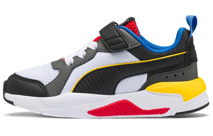 PUMA AC PS Low top Kids Lifestyle Shoes Black Children Aged 3 7 Years Old