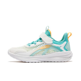 ERKE KIDS Whale Leap Synthetic Leather, Textile Slip Resistant, Abrasion Resistant, Breathable Low top Running Shoes