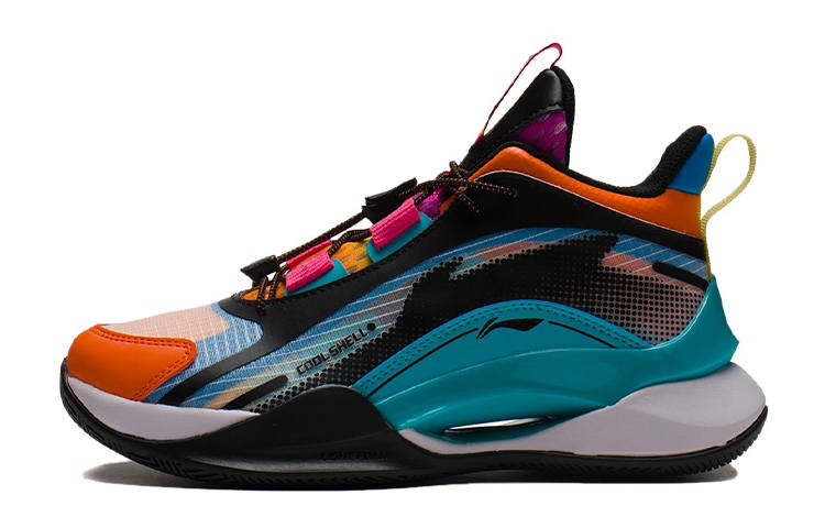 Li-Ning YOUNG Li Ning YOUNG Team2.0 Slip Resistant Cushioning Abrasion Resistant Slip Resistant Cushioning Abrasion Resistant Mid top