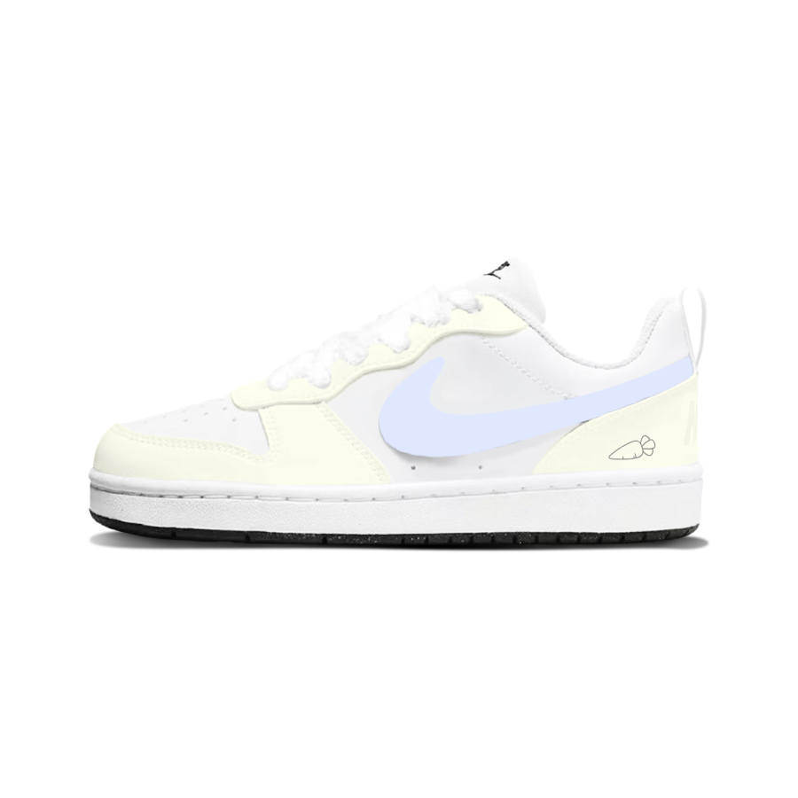 Nike Nike Court Borough Synthetic Leather Cushioning Abrasion Resistant Cushioning, Wear Resistant Low top