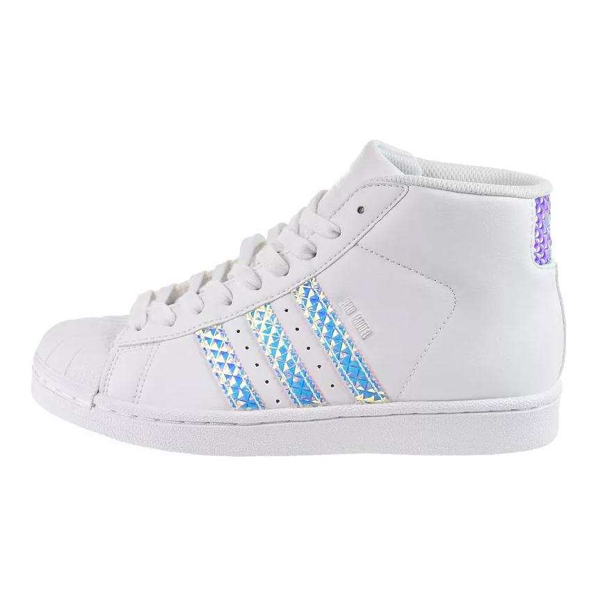 Adidas Adidas PRO Model 2G Comfortable Abrasion Resistant Mid top Kids Lifestyle Shoes White Kids'