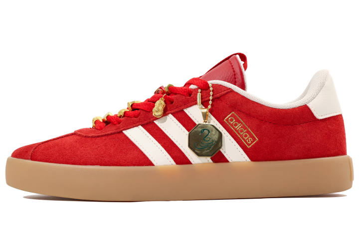 Adidas Adidas VL COURT 3.0 Synthetic Leather, Split Cow Leather Abrasion Resistant Slip Resistant