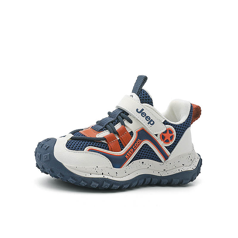 Jeep Woven Anti Kick Cushioning Abrasion Resistant Low top Kids' Running Shoes Kids'