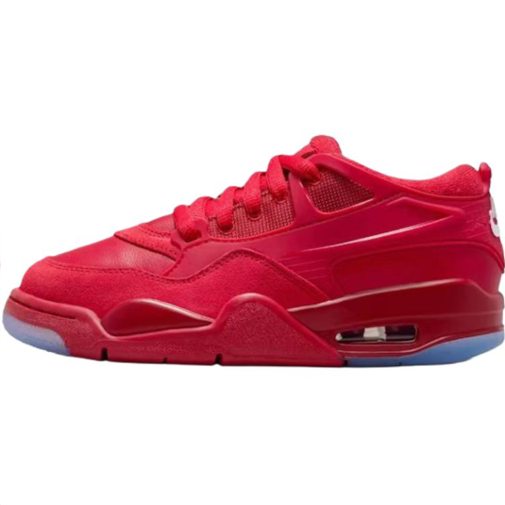 Jordan Jordan Air Jordan 4 Low top Basketball Shoes Team Red Unisex