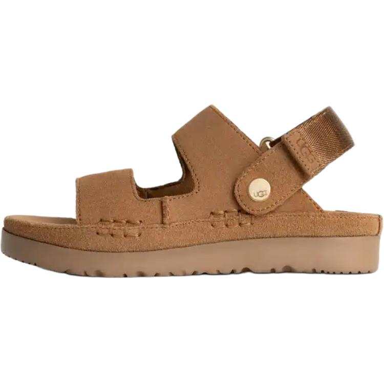 UGG Goldenstar Glide Abrasion Resistant Abrasion Resistant Low top Children's Sandals Brown Kids'