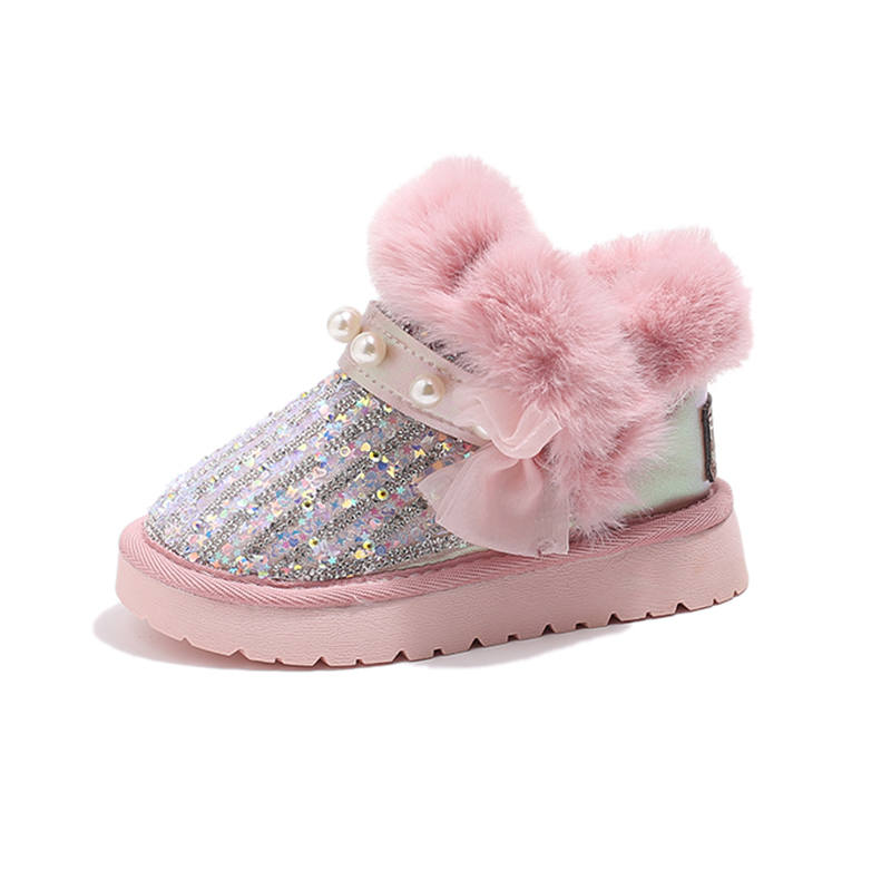 CHAOGONG Kids' Snow Boots Kids
