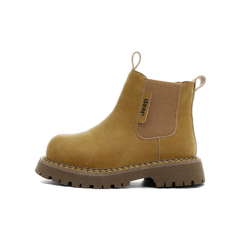 Jeep Abrasion Resistant High top Leather Boots Kids'