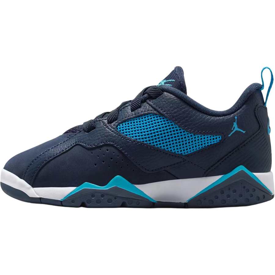 Jordan Jordan MVP 92 Comfortable Low top Children's Basketball Shoes Dark Blue Children Aged 3 7 Years Old