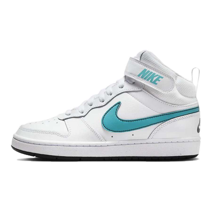 Nike Nike Court Borough 2 Court Borough Mid 2 Mid top Casual Shoes White Black Blue Unisex