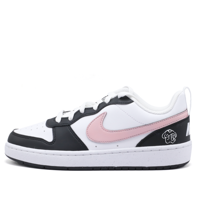 Nike Nike Court Borough Bear Cocoa Synthetic Leather Slip Resistant Abrasion Resistant Slip Resistant Abrasion Resistant