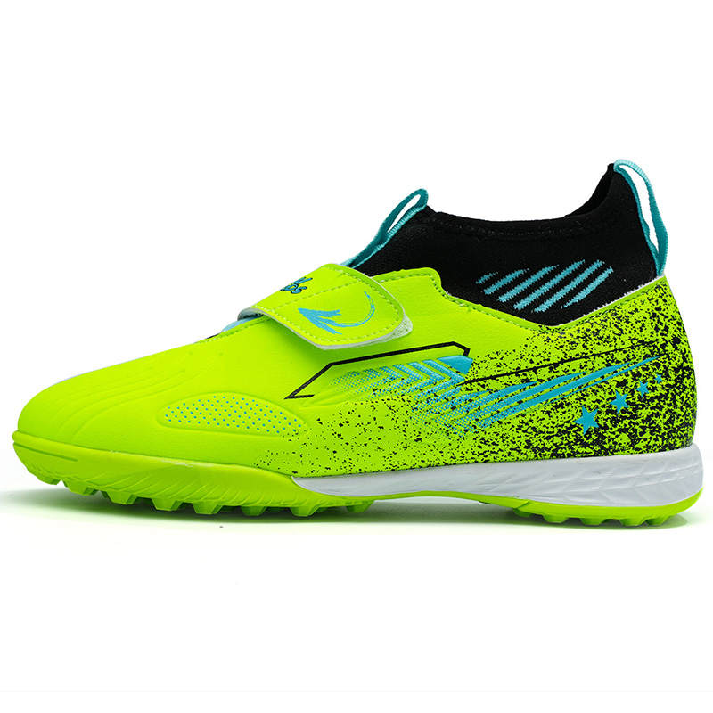 SHUANGDING Anti Kick Abrasion Resistant Anti Kick And Abrasion Resistant High top Kids' Soccer Shoes Kids'