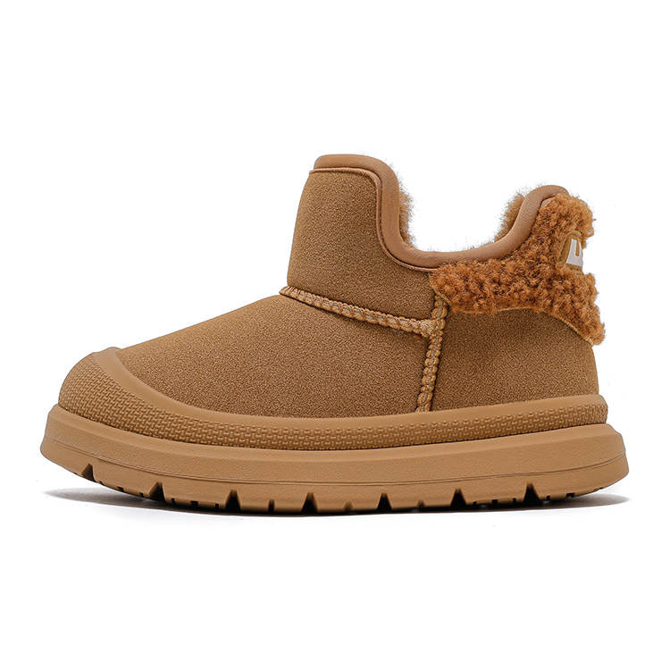 Warrior Fleece Lined, Comfortable Abrasion Resistant Thermal Kids' Boots Camel Kids'