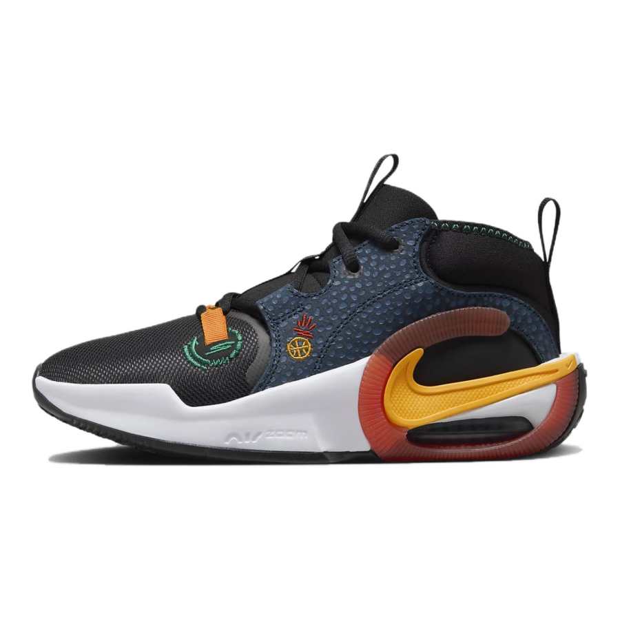 Nike Nike Air Zoom Crossover 2 SE Mid top Children's Basketball Shoes Black Blue Kids'