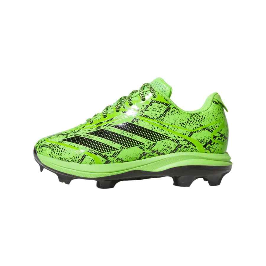 Adidas Adidas Synthetic Leather, Textile Low top Kids' Training Shoes Green Kids'