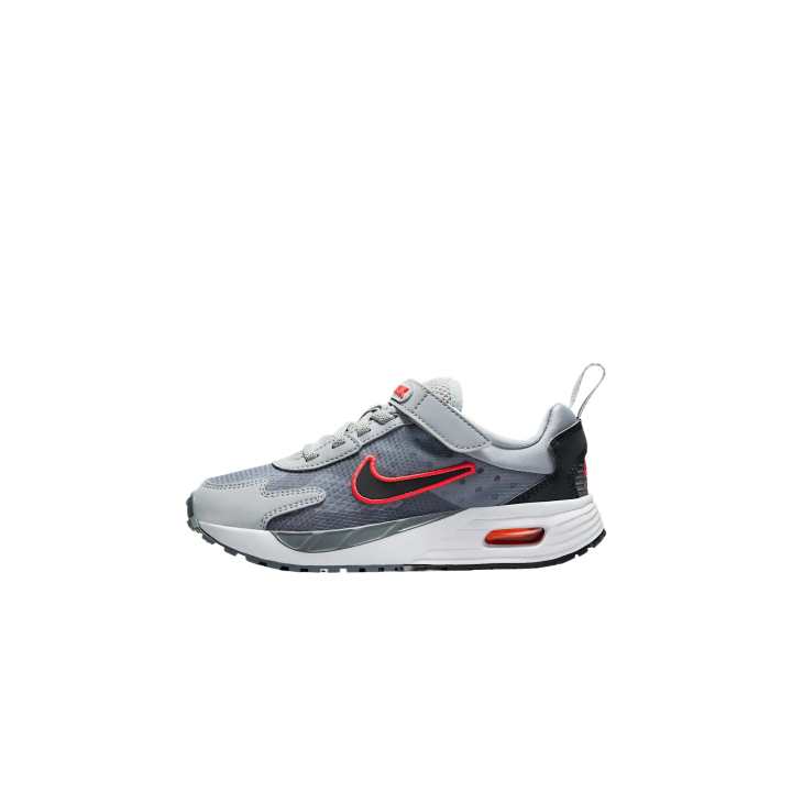 Nike Nike Air Max Solo Leather Comfortable Low top Kids Lifestyle Shoes Wolf Gray/Cool Gray/Bright Dark Red/Anthracite Kids'