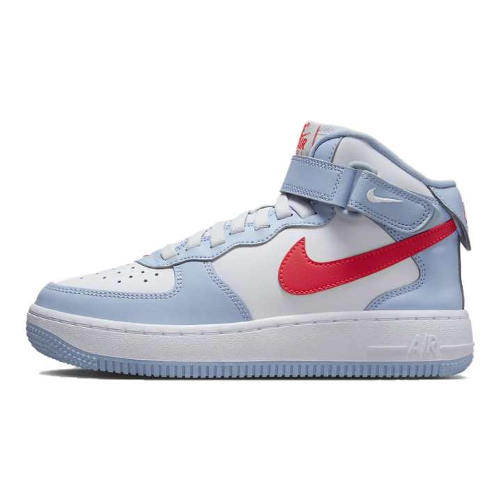 Nike Nike Air Force 1 Mid top Skateboard Shoes Blue Unisex