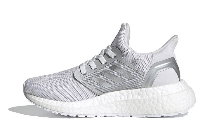 Adidas Adidas ULT Comfortable Breathable Low top Kids' Running Shoes White Silver Children Aged 3 7 Years Old